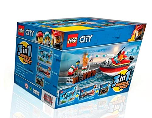 LEGO City 3 In 1 Triple Bundle Pack 66643 - Sky Police Drone Chase